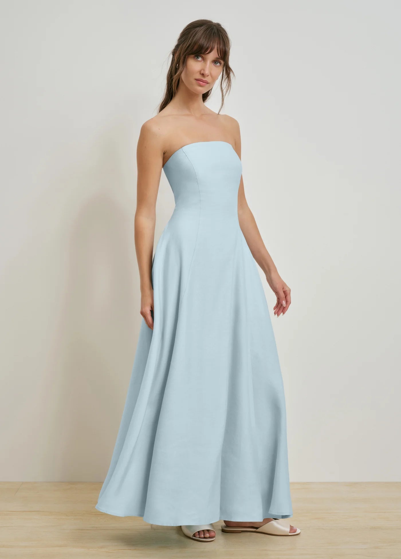 The Favorite Linen Dress front/side