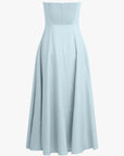 The Favorite Linen Dress by itself back