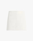 White rectangular object on a white background