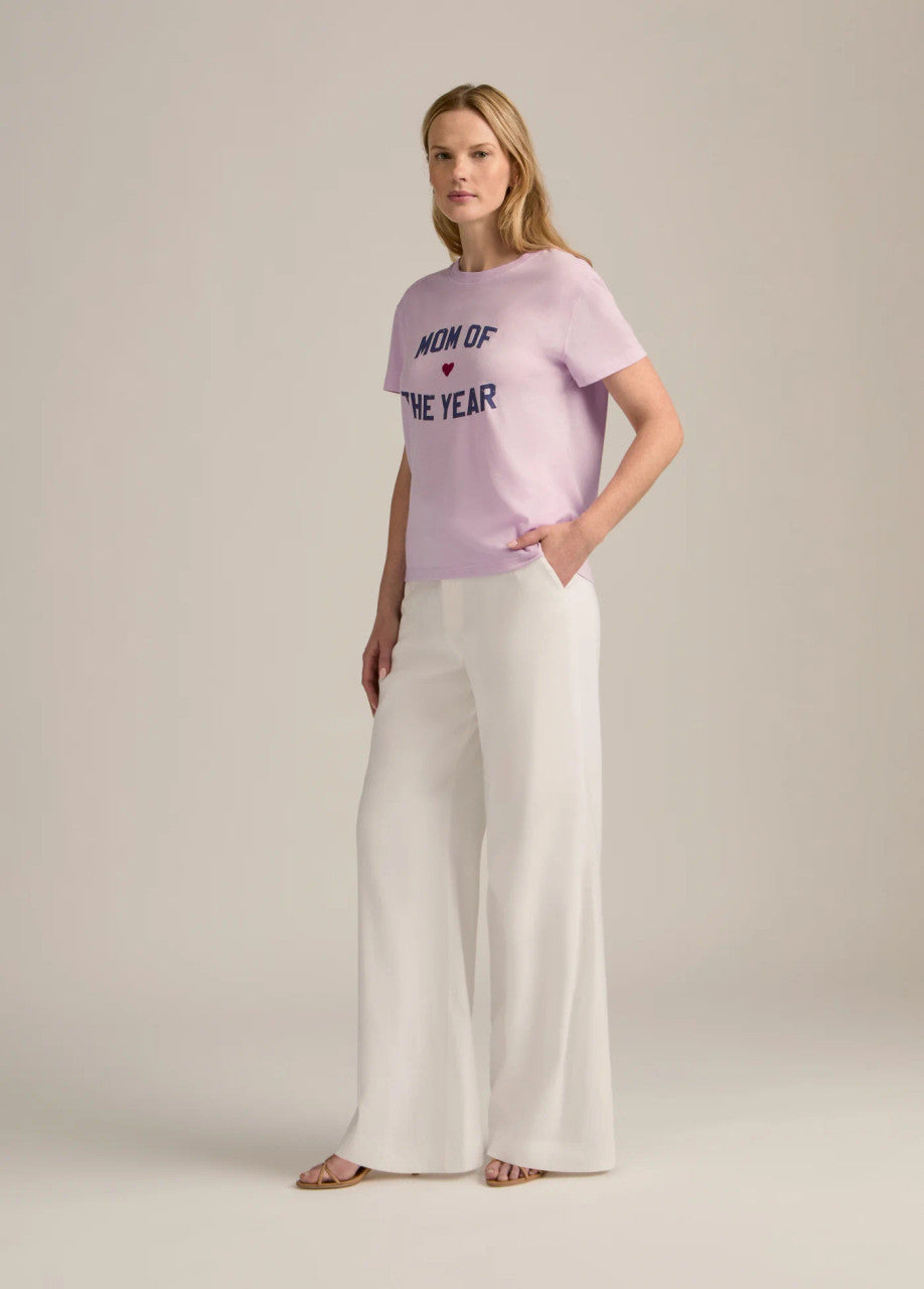 Favorite Daughter Mom of the Year Tee Wisteria Veneti full body front/side