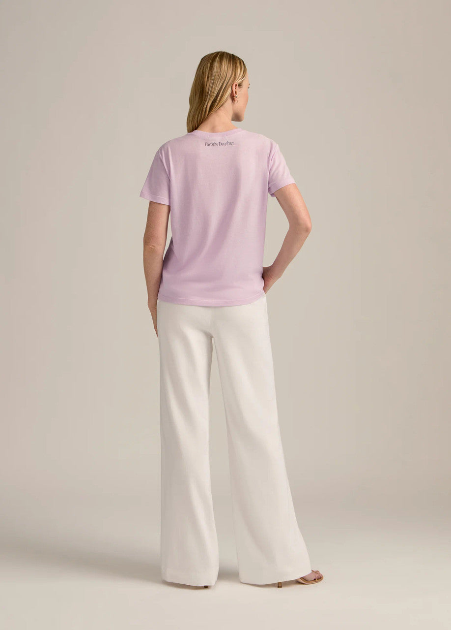 Favorite Daughter Mom of the Year Tee Wisteria Veneti back