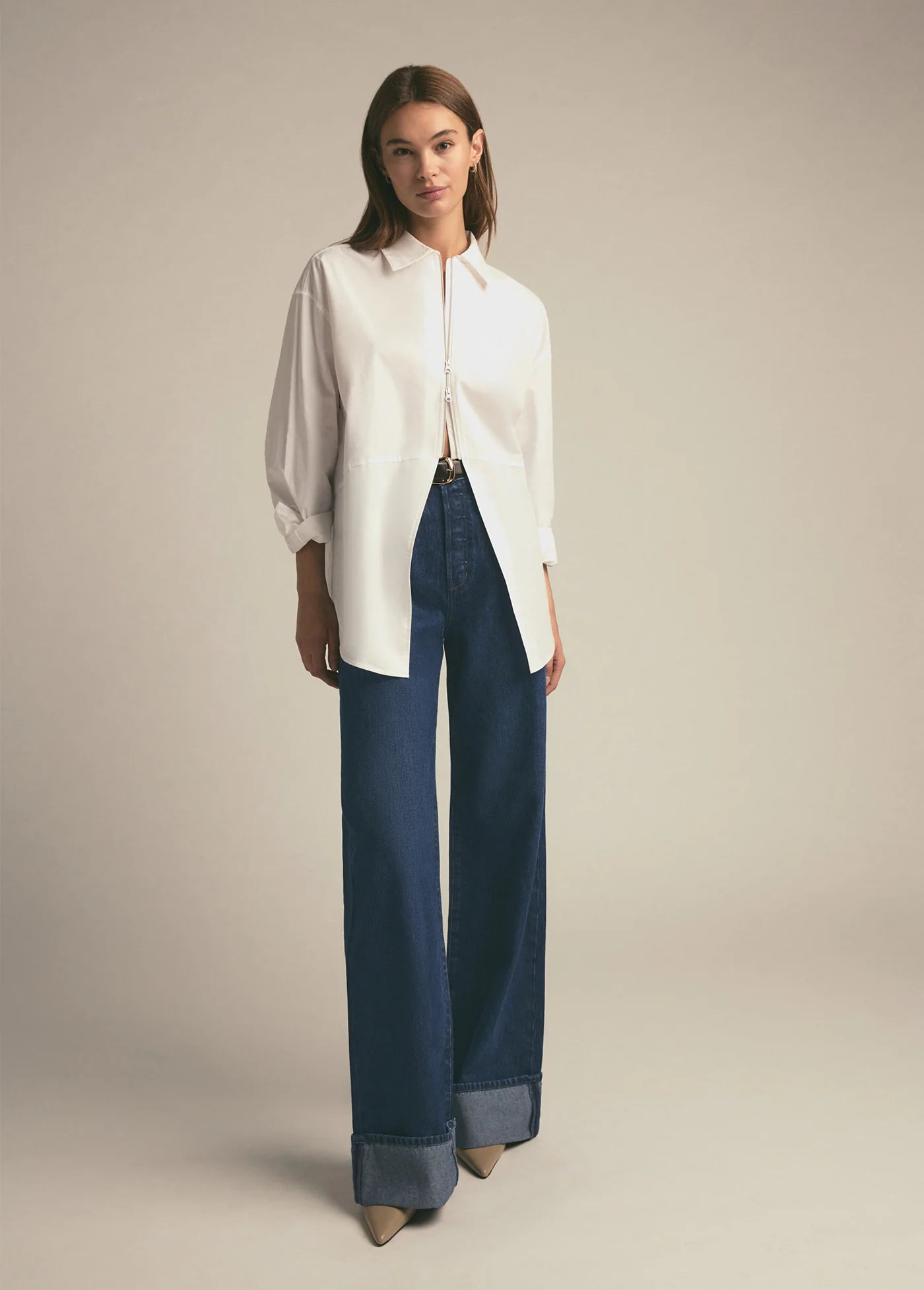 The Zip It Shirt front
