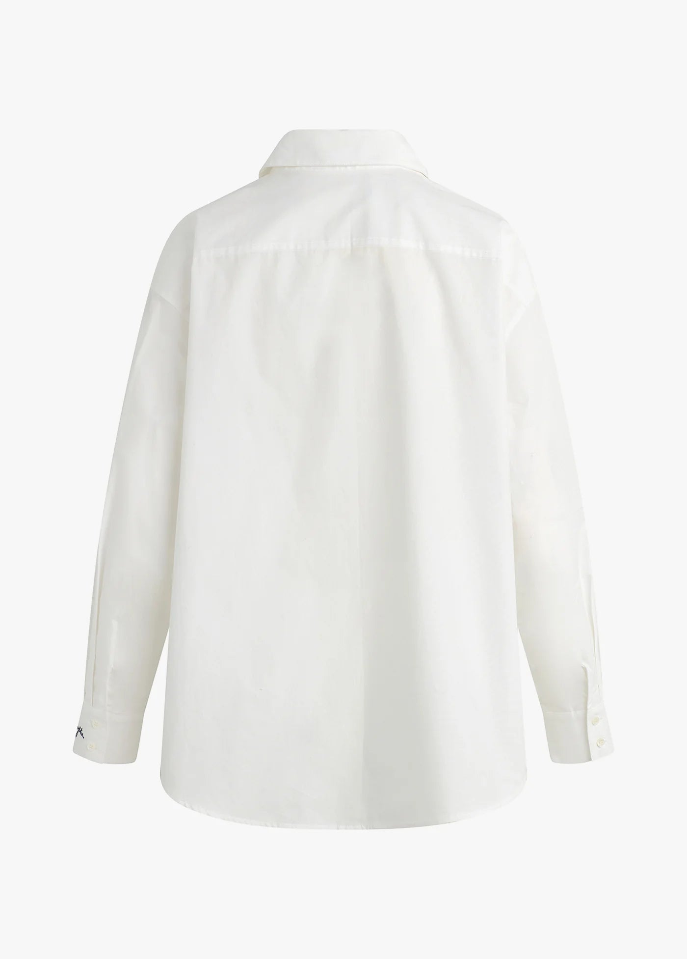 The Zip It Shirt by itself back