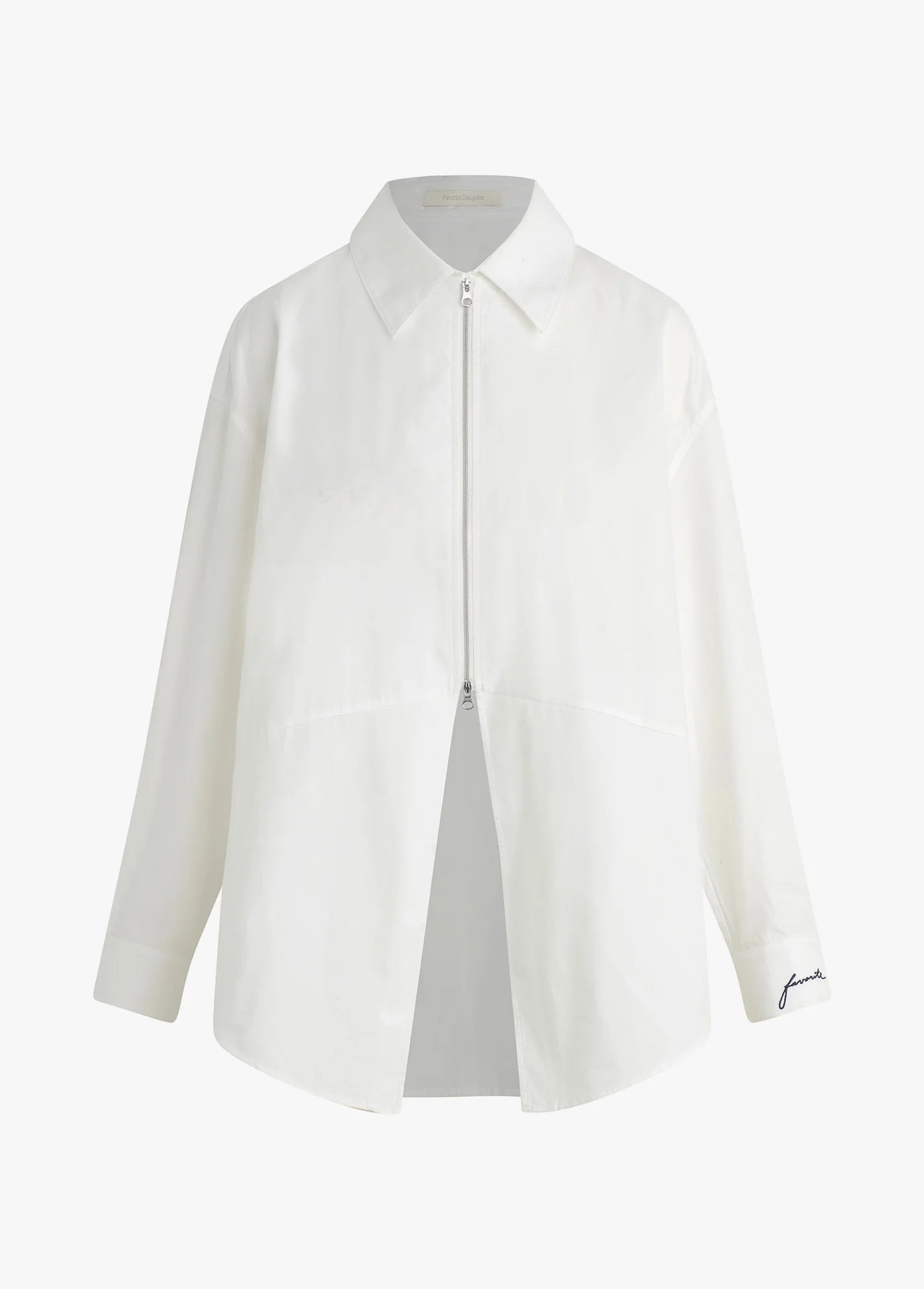 The Zip It Shirt by itself front