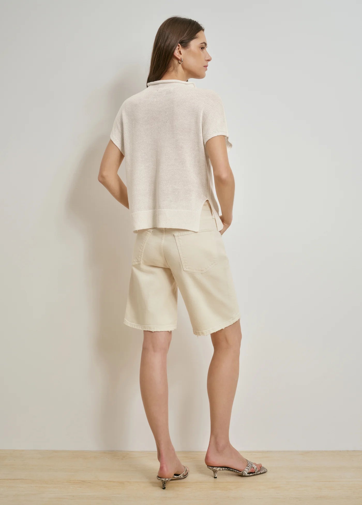 The Stevie Sweater full body back