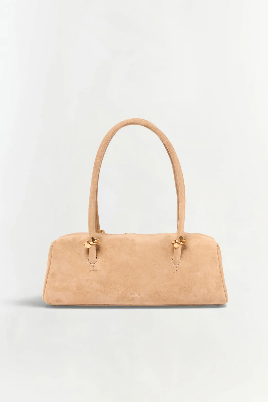Devon Suede Shoulder Bag by itself front