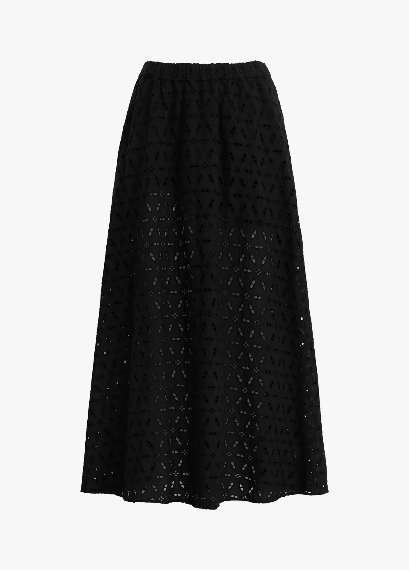 The Pretty Please Skirt front view on white background