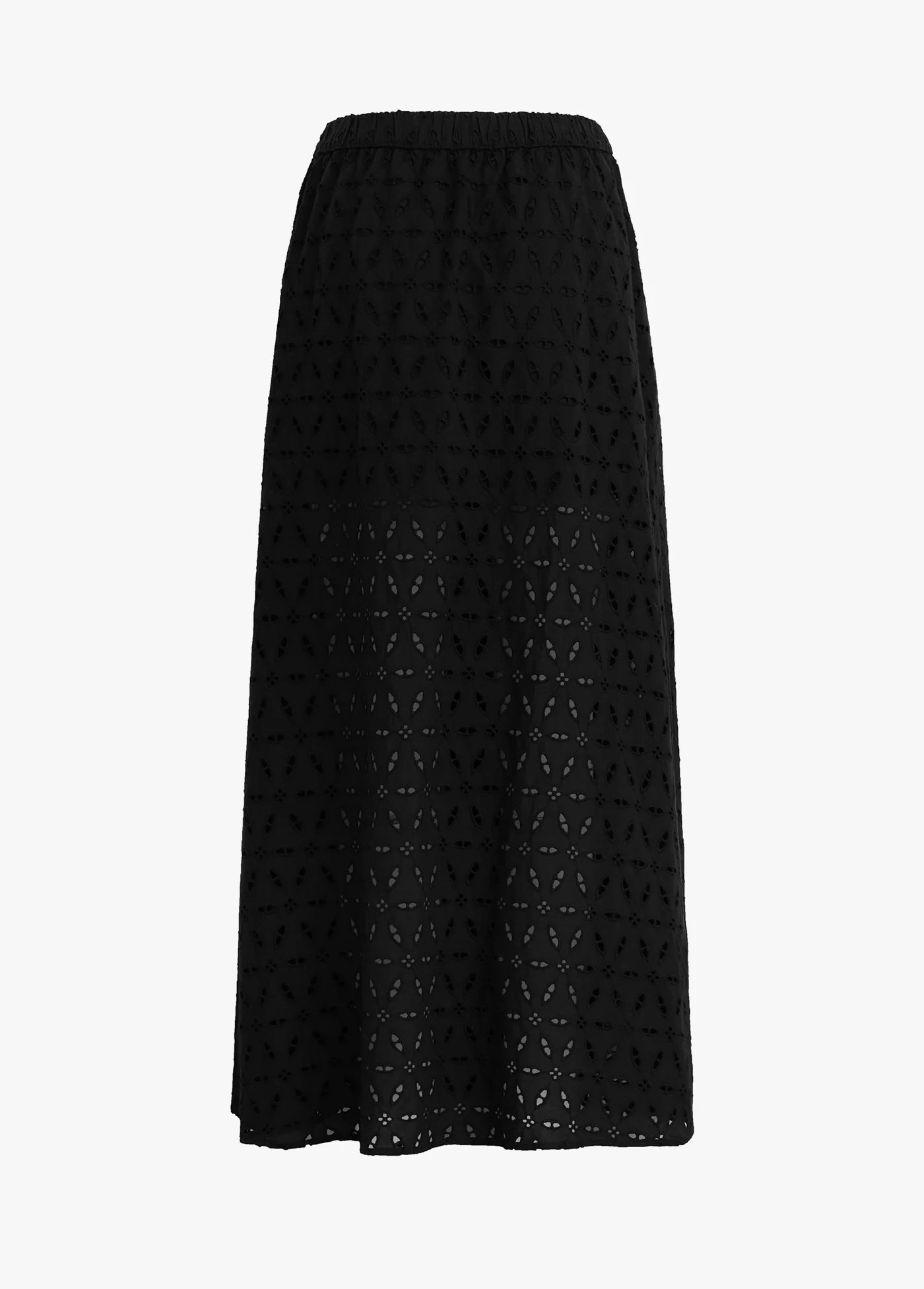 The Pretty Please Skirt back view on white background