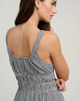The Sleeveless Swoon Dress close up back