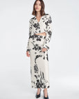 The Cropped Lily Top and The Jojo Skirt full body front