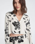 The Cropped Lily Top close up