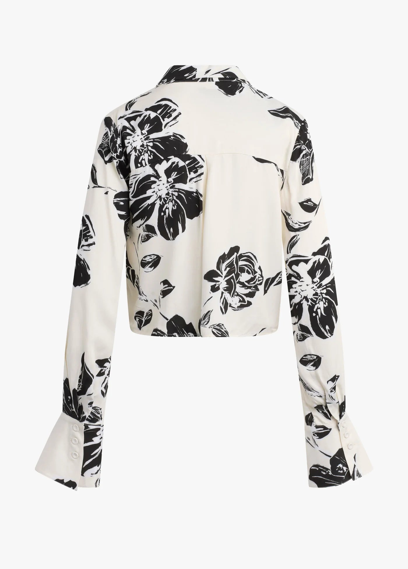 The Cropped Lily Top by itself back
