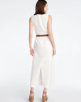 The Perfect Opportunity Linen Dress back