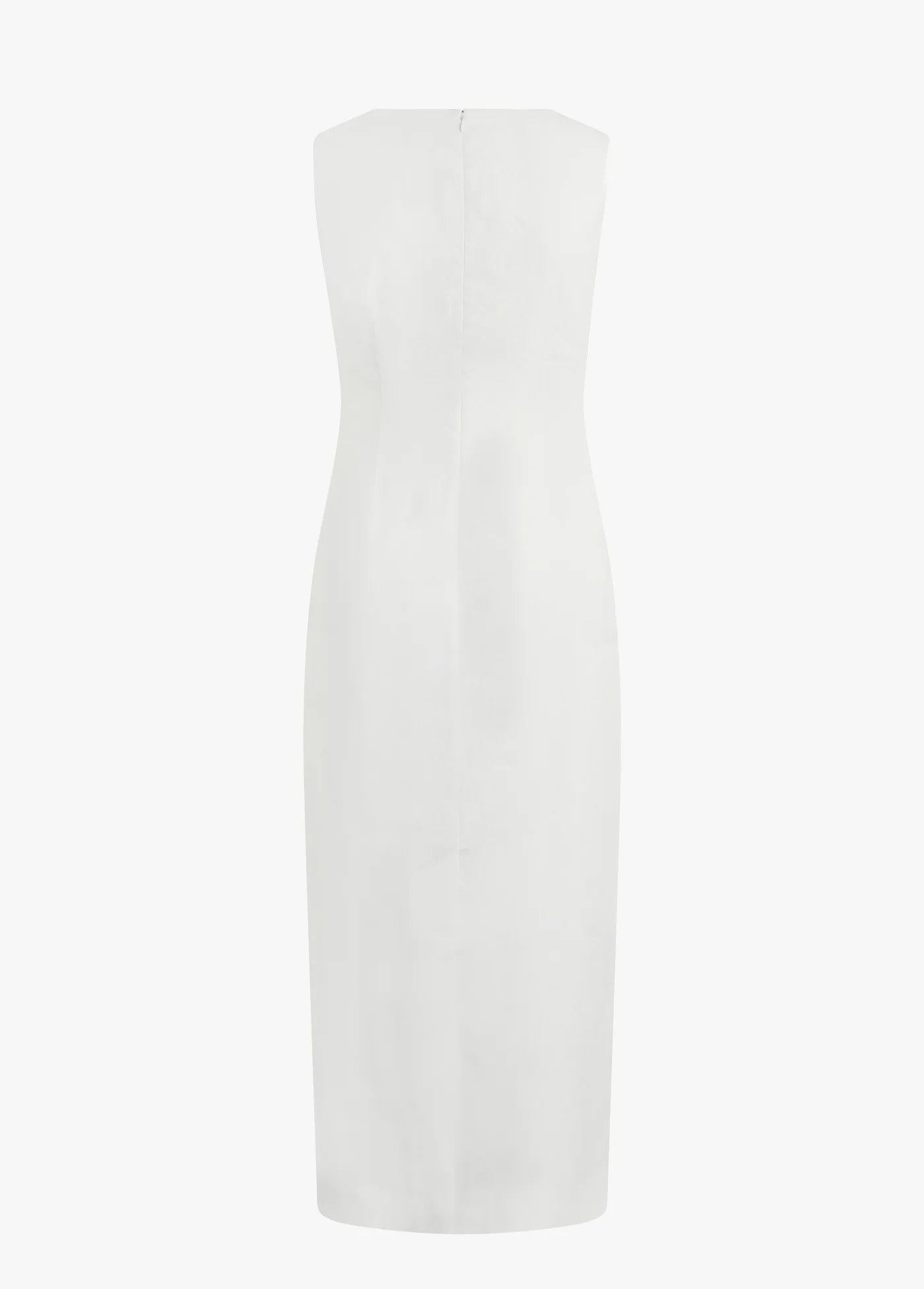 The Perfect Opportunity Linen Dress by itself back