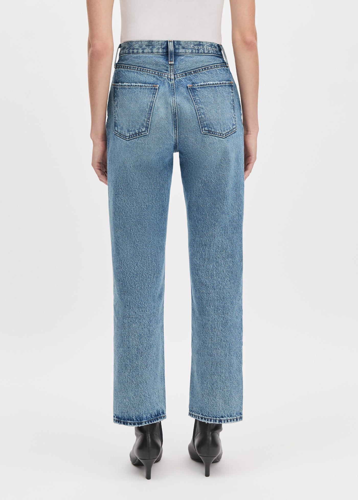 The Otto High Rise Boyfriend Ankle back