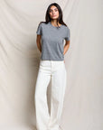 Harley Cotton Boxy Crewneck Tee full body front