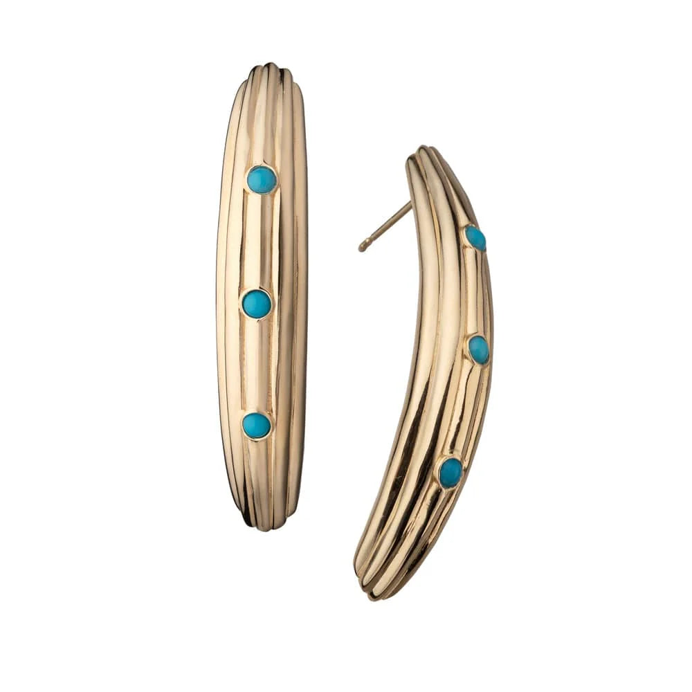 Nicolette 2" Earrings side by side