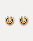 Jumbo Devon Hoop Earrings side by side