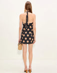 Kirra Linen Mini Dress full body back