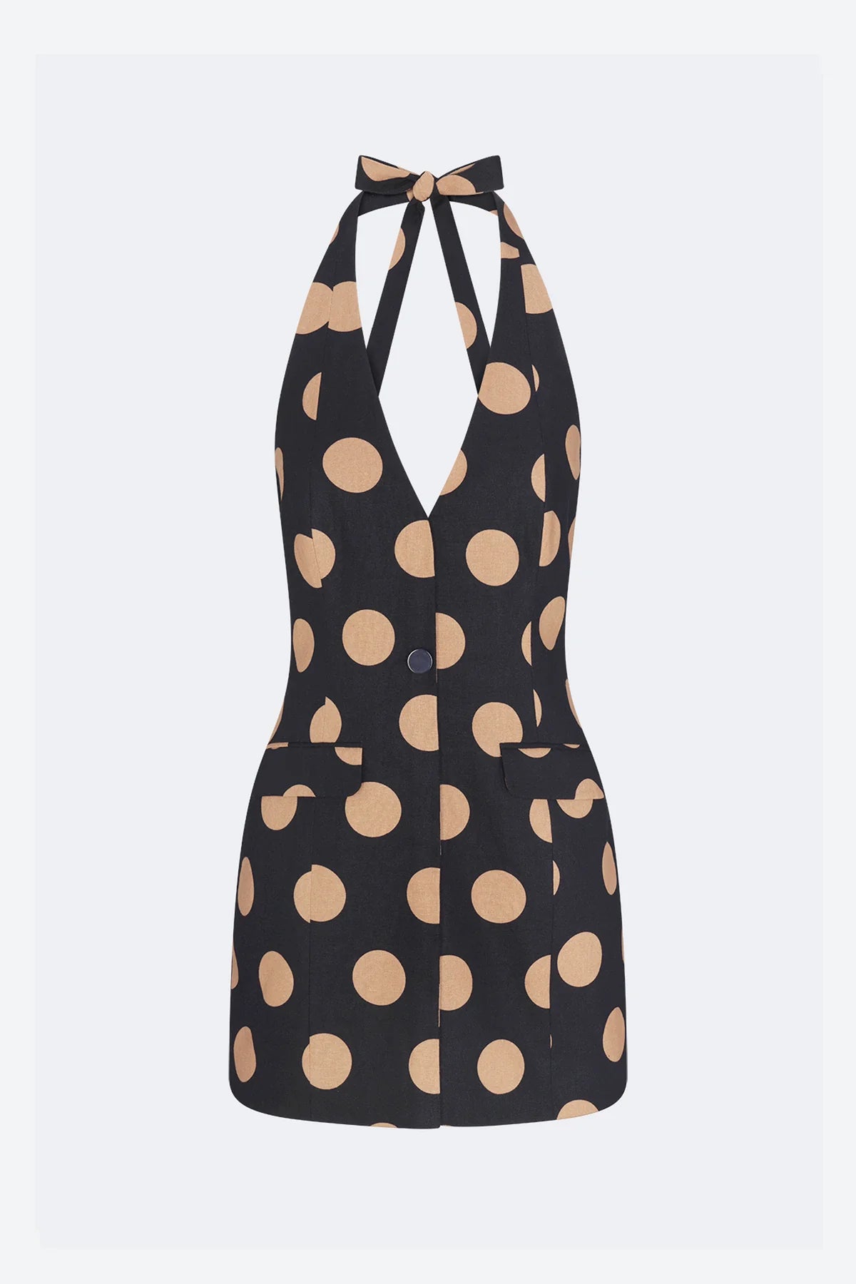 Kirra Linen Mini Dress by itself
