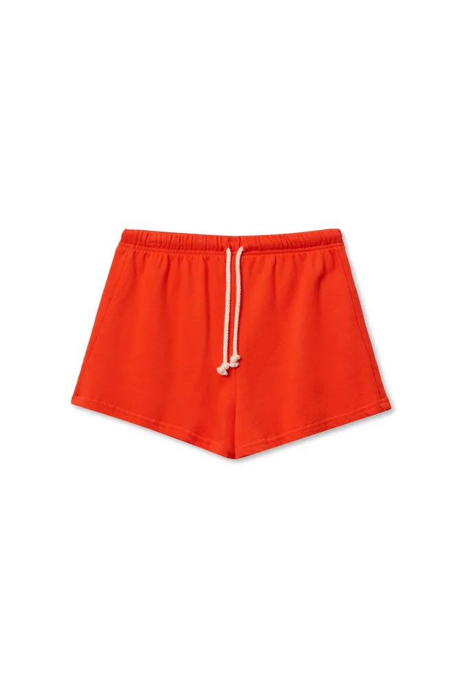 Layla French Terry Sweat Short laid flat