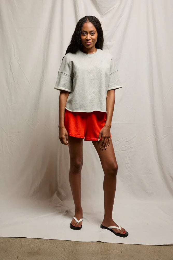 Layla French Terry Sweat Short full body front