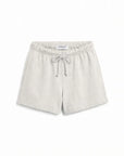 Layla French Terry Short Whitecap Grey by itself
