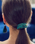 Genie Floral Jacquard Hair Tie