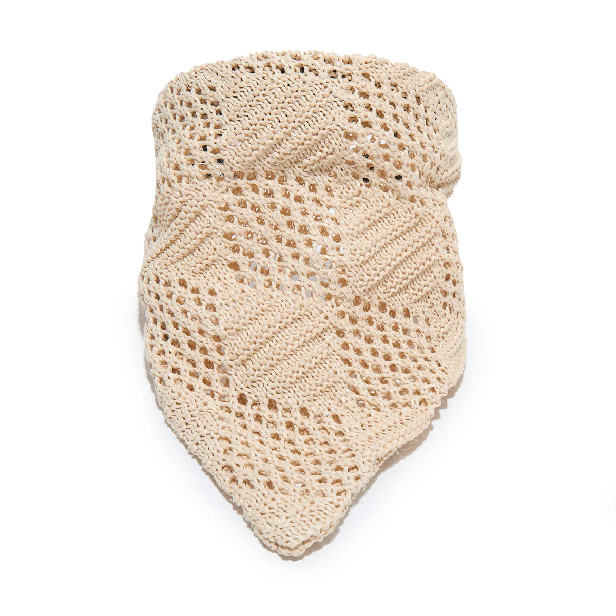 crochet headband on a white background