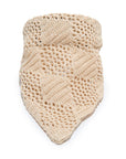 crochet headband on a white background