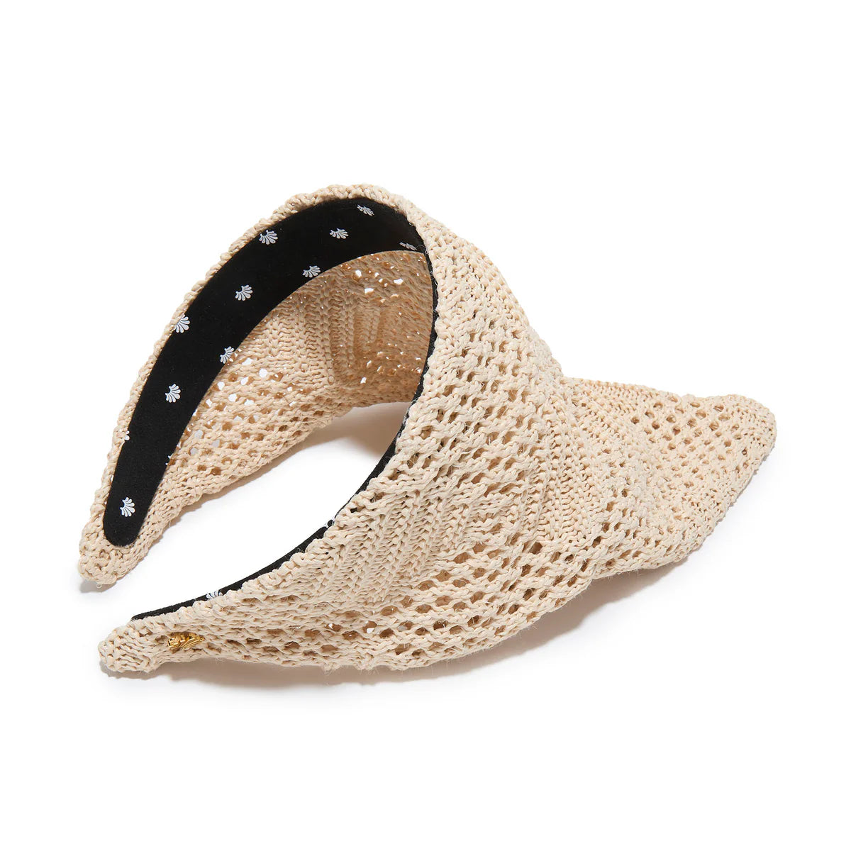 crochet headband on a white background