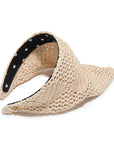crochet headband on a white background