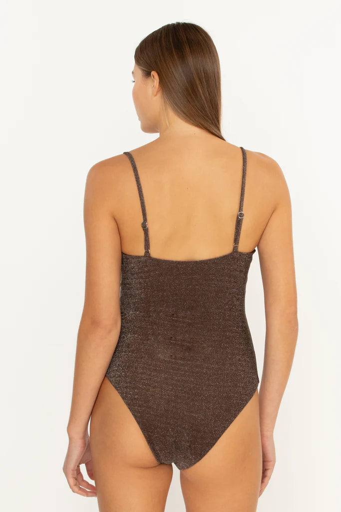 Lurex Malta One Piece Chocolate back