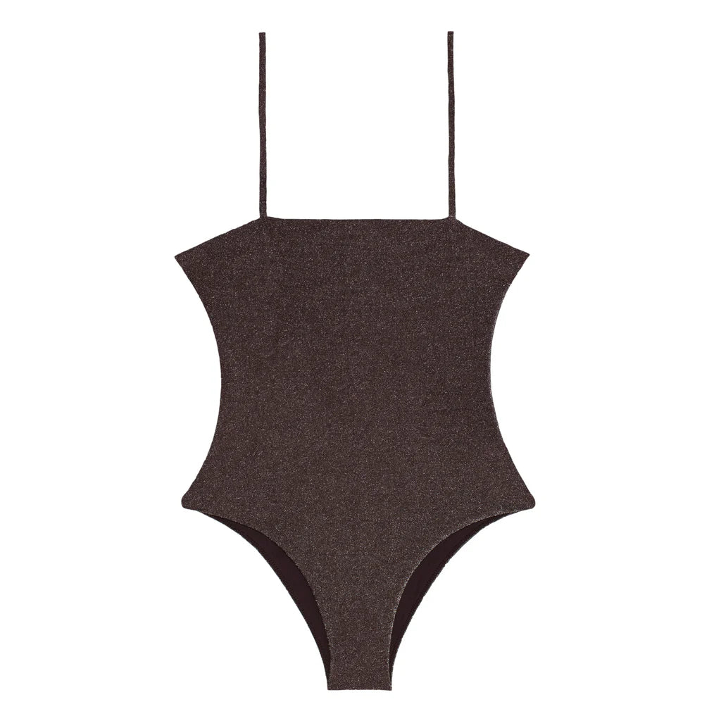 Lurex Malta One Piece Chocolate by itself
