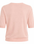 Maisson Knit Top back view on white background