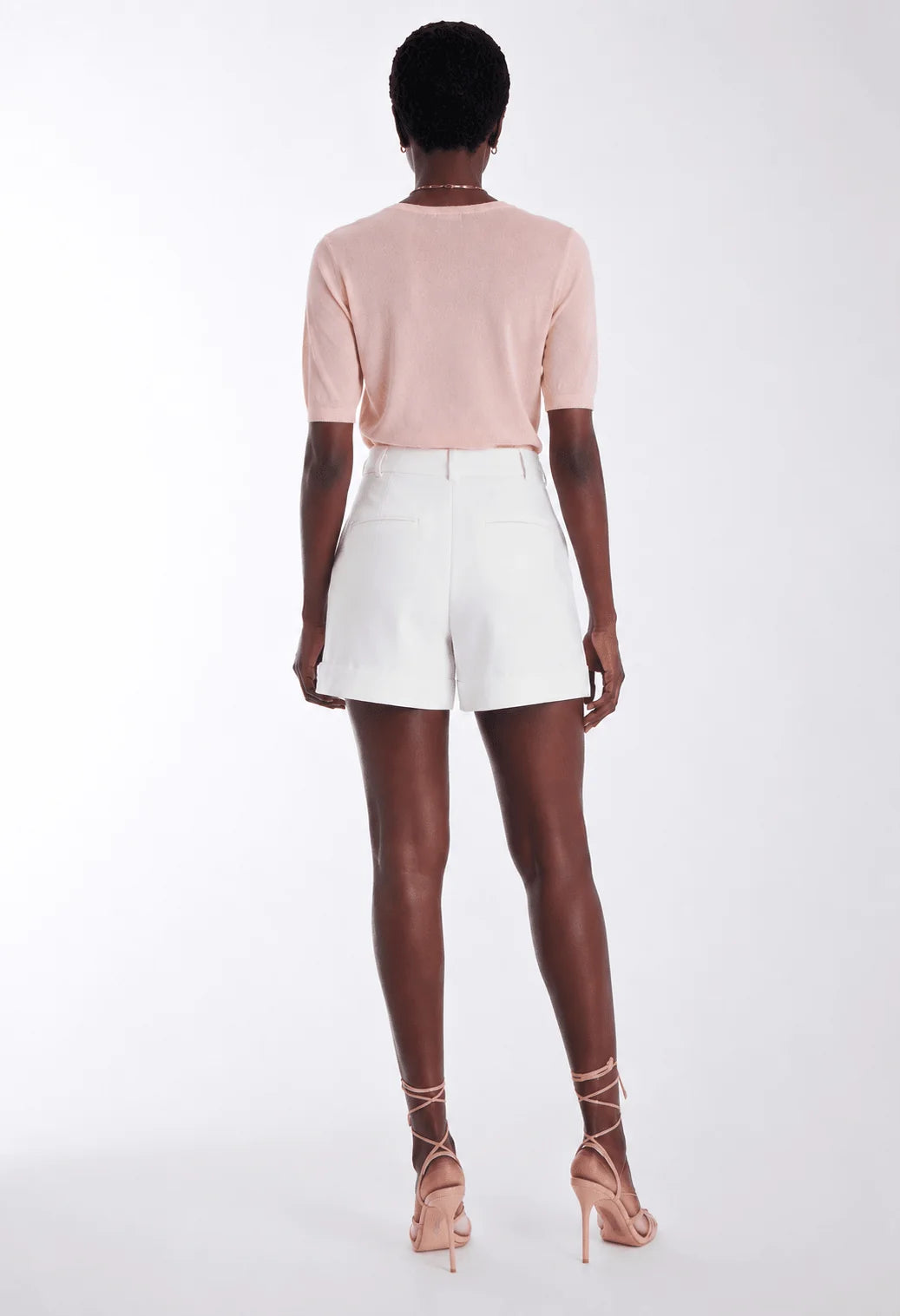 Maisson Knit Top back view on model