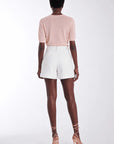 Maisson Knit Top back view on model