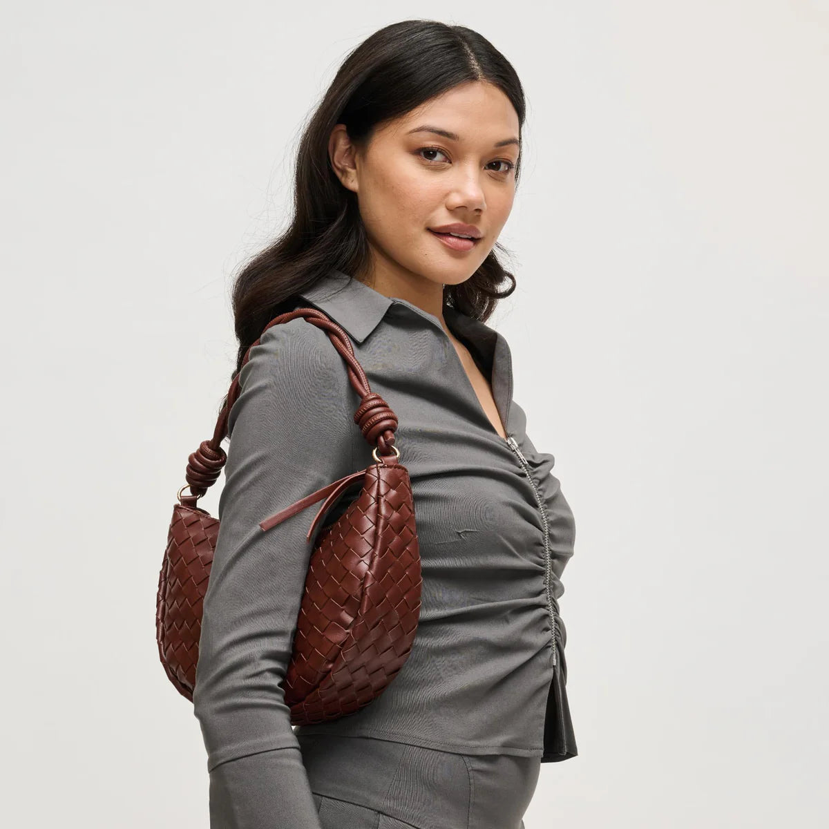 Violet Hobo Bag