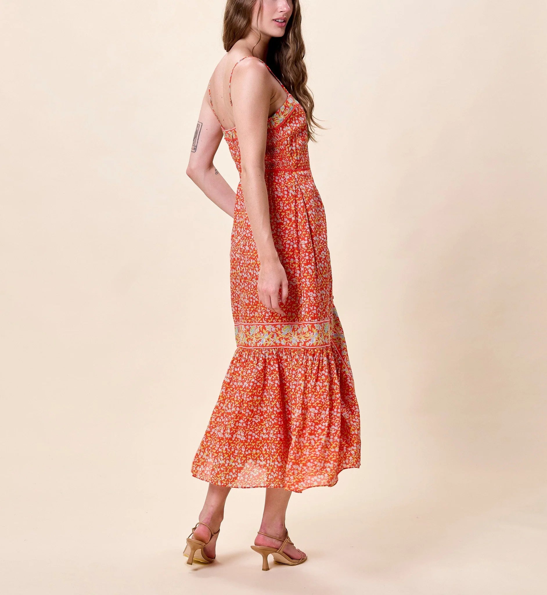 Miralani Midi Dress back