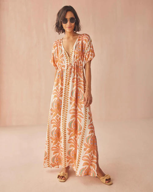 Pia Caftan front