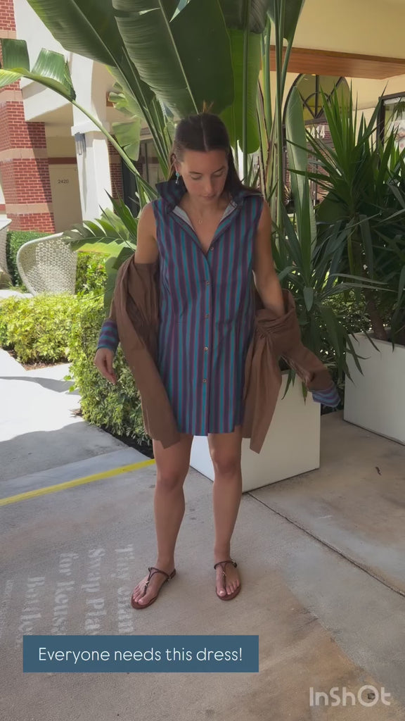 Women showing the versatility of the Uptown Mini Dress
