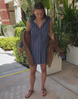 Women showing the versatility of the Uptown Mini Dress