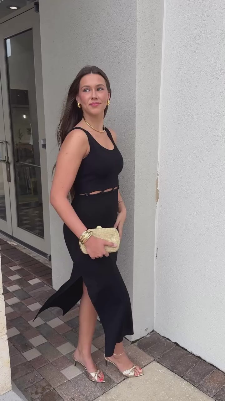 Maves cut out dress video