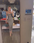 Erandi Midi Dress on model