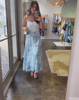 The There For You Skirt with white tank