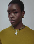 Woven Collar in Olive Branch