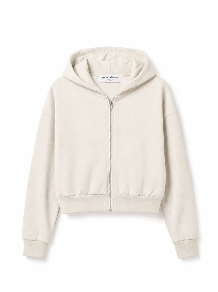 Sean French Terry Zip-up Hoodie by itself