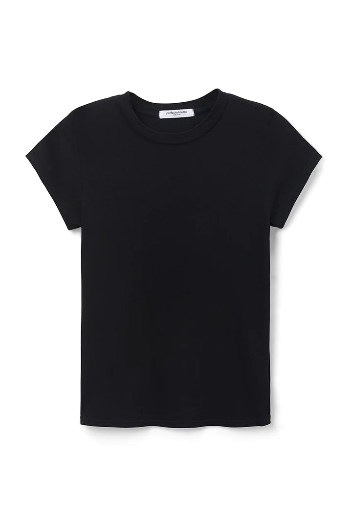 Sheryl Baby Tee Black by itself