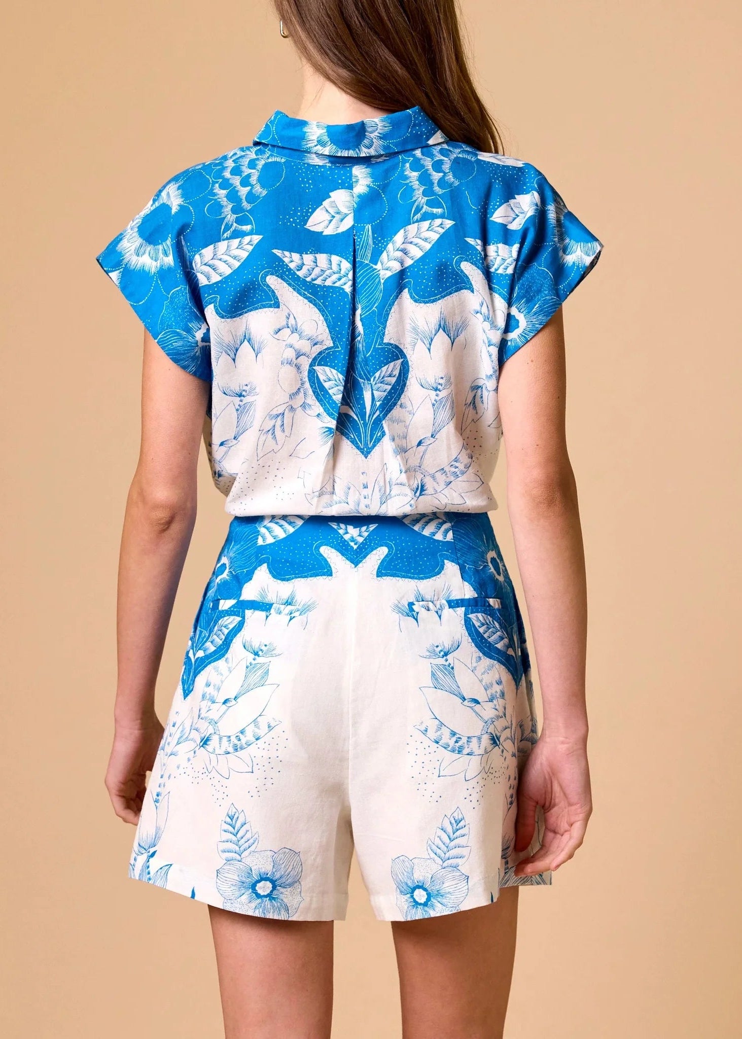 Simone Blouse and Sebastian Short back