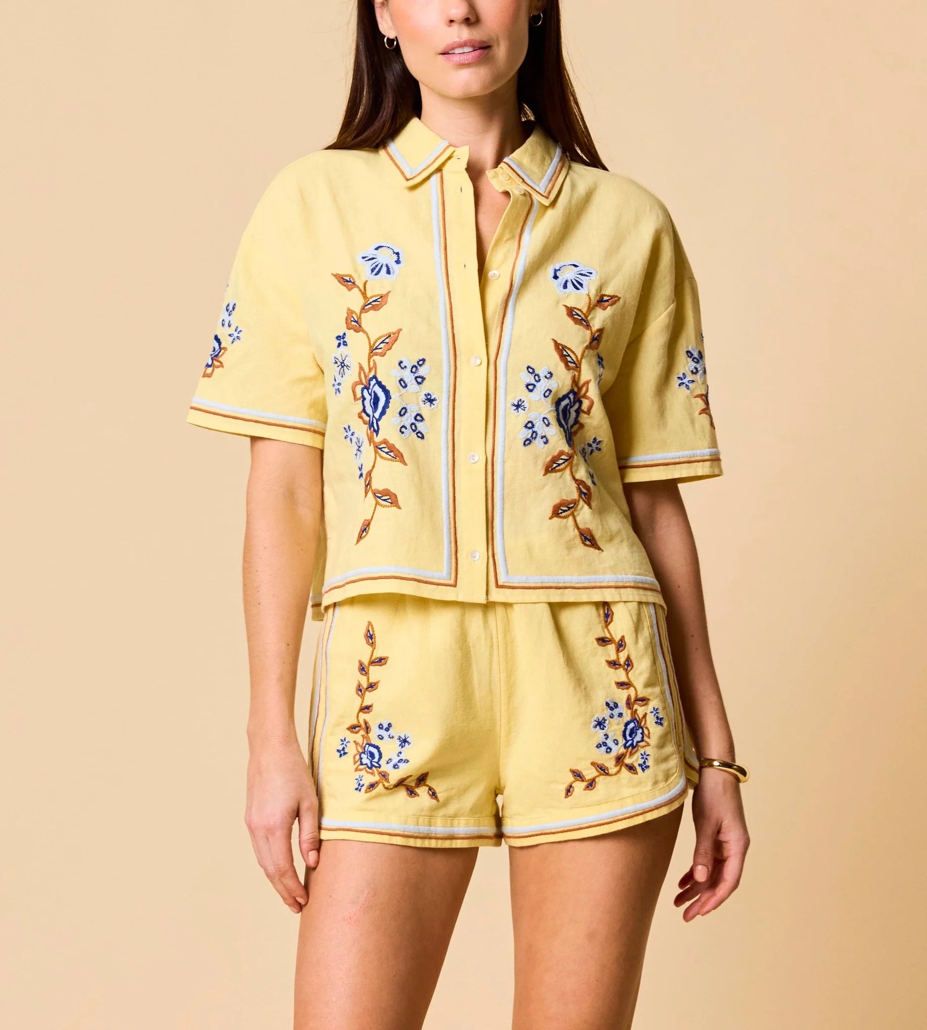 Wynona Top and Wes Short front